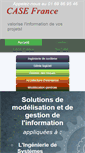 Mobile Screenshot of case-france.com